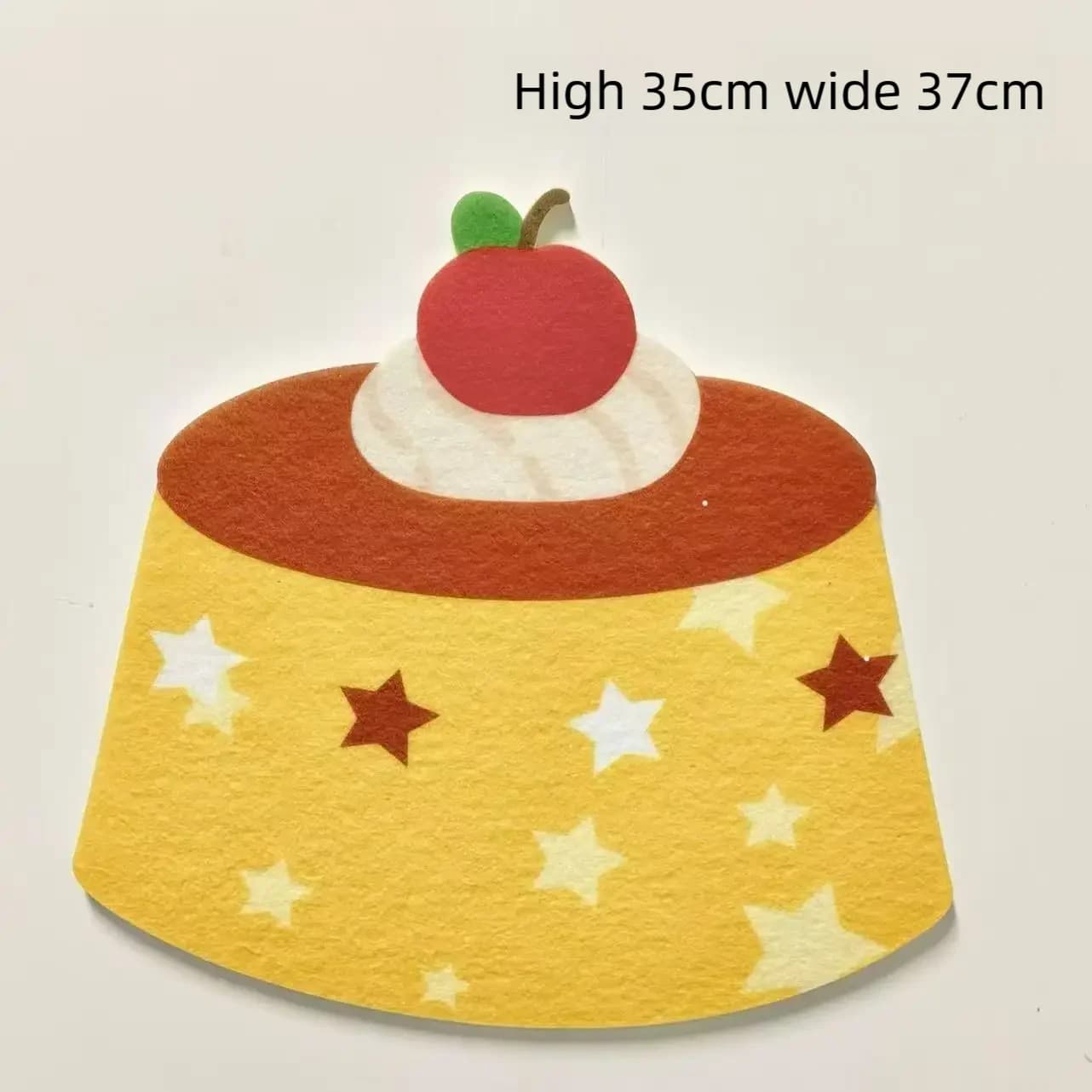 Nouveau Pudding oeuf pin dessin animé feutre liège conseil Photo panneau d'affichage mur dortoir san