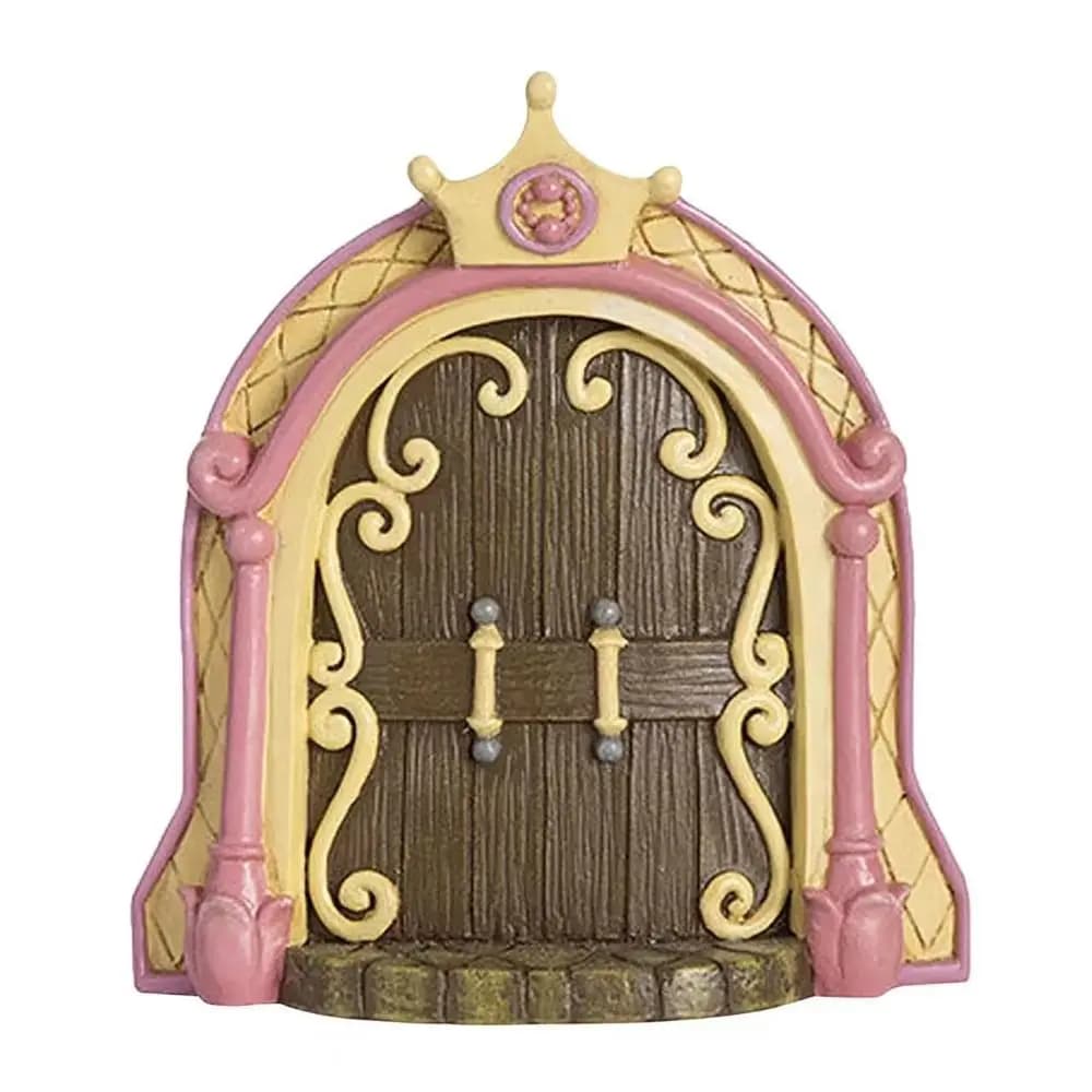 Porte elfique en bois créative Miniatures porte de fée Mini porte de poupée féerique contes de fées