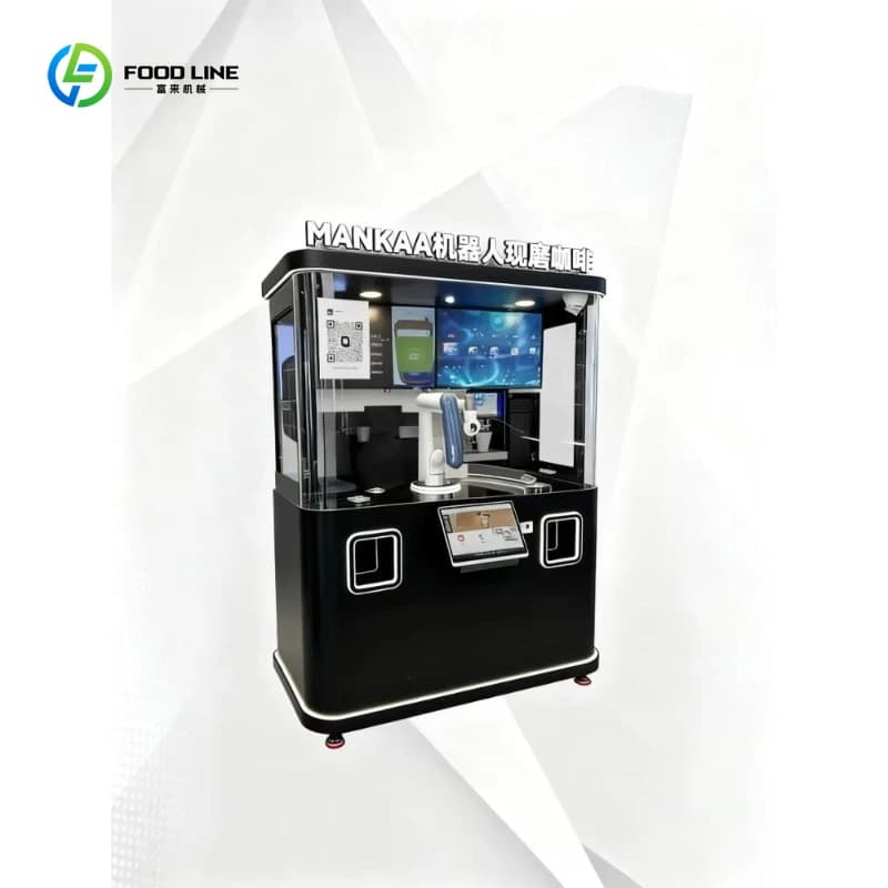 Robot Barista IA Intelligent Personnalisé à 6 Axes pour la Préparation d'Espresso et de Latte pour K