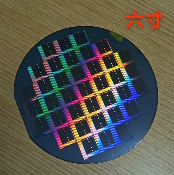 Plaquette de silicium 12 8 6 pouces technologie CPU sens décoration cadeau d'anniversaire puce de li