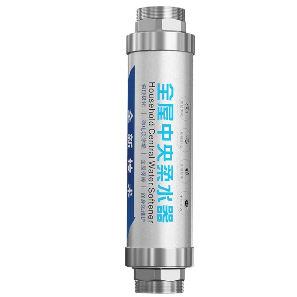 Système d'adoucisseur d'eau pour toute la maison, système de détartrage sans sel, filtre à eau dure