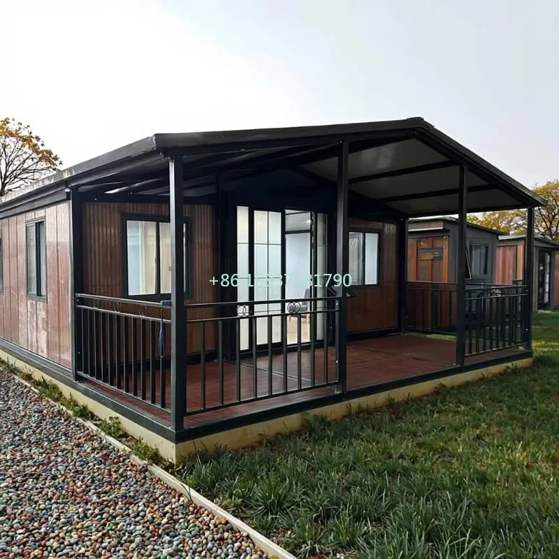 Maisons conteneurs extensibles Australie Villa mobile Maisonnette pliable préfabriquée Maison conten