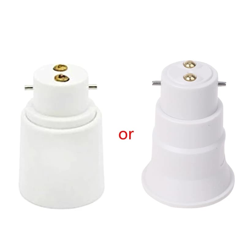 Adaptateur lampe B22 à E27, connecteur Base lumière, vis, douille d'ampoule, Retar flamme