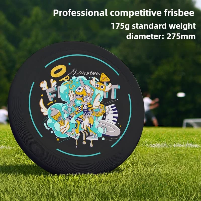 Disque Volant Coloré pour Loisirs de Plein Air, Jeu Portable, Compétitions de Frisbee, Sport Profess