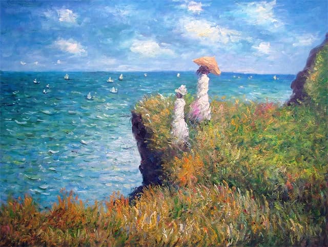 Claude Monet – peintures de Collection d'art classique, affiche sur toile et imprimés, images d'art
