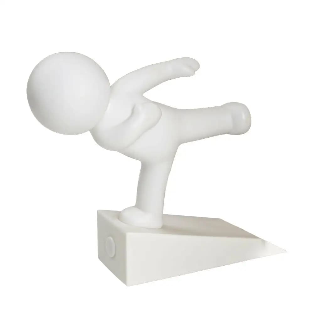 Butée de porte amusante en forme de dessin animé, butée de porte créative en forme de figurine, cale