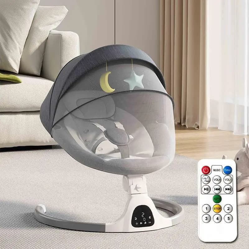 Bébé électrique chaise à bascule berceaux coaxiaux bébé sommeil luxe électrique balançoire Shaker in
