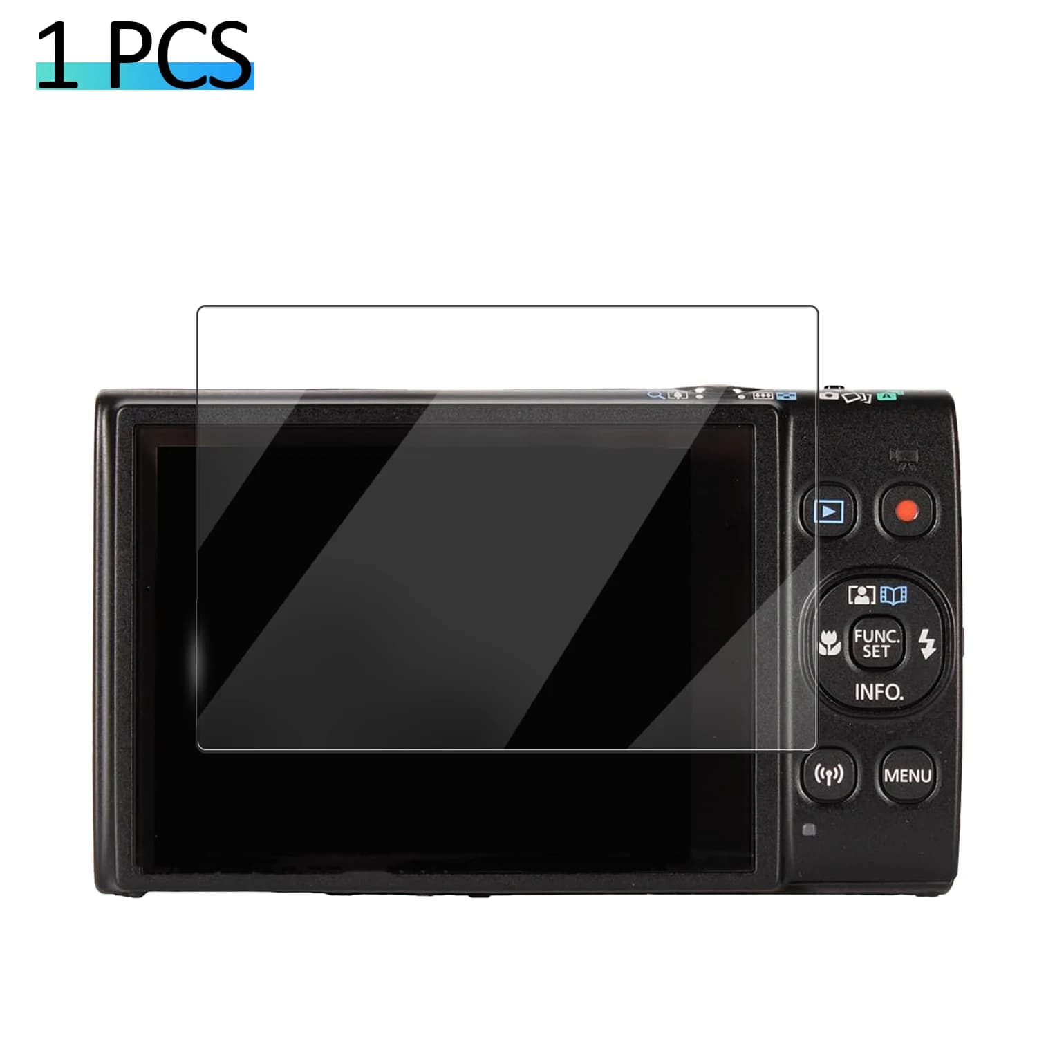 Protecteur d'écran pour appareil photo Canon IXY 650 Ixus 285 265 hs, film de protection en verre tr