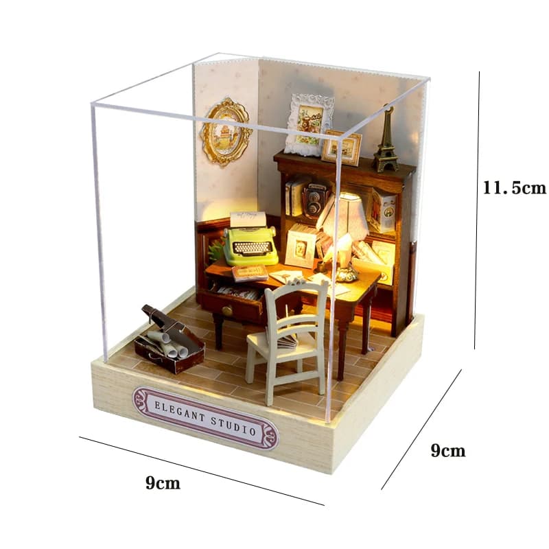 Nouveau bricolage grande maison de poupée 3D Puzzle assemblage modèle de construction jouet maison c