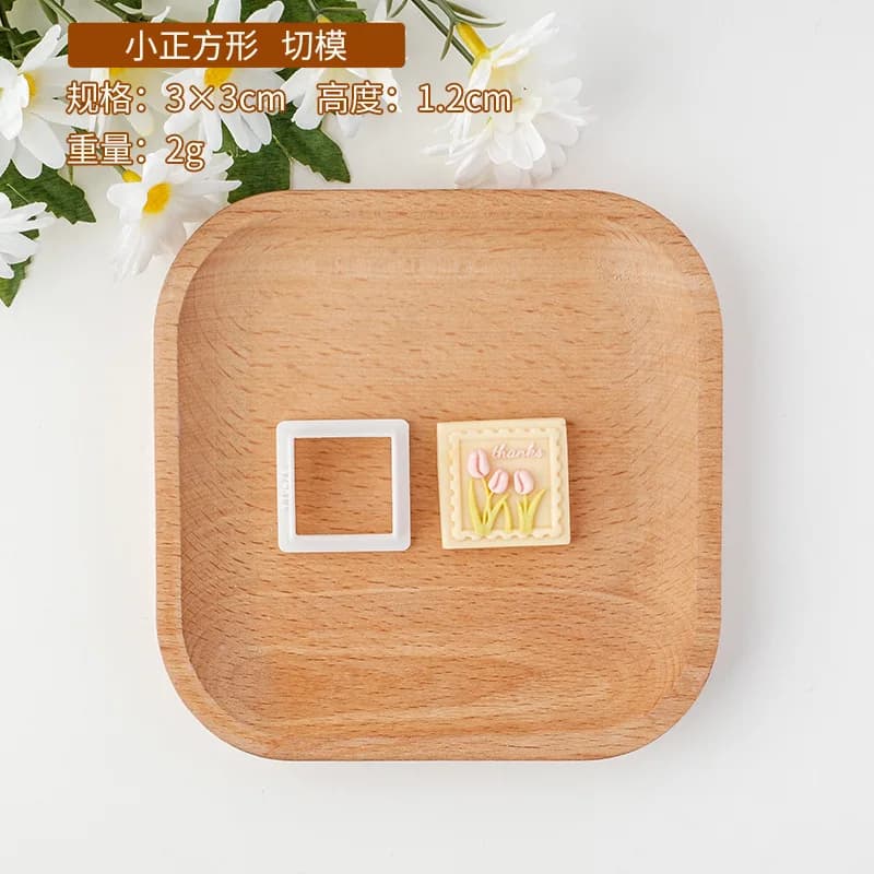 Moule à Biscuit en Forme de Fleur de Rose pour ixdes Mères, Presse à Biscuits 3D, Outil de Décoratio