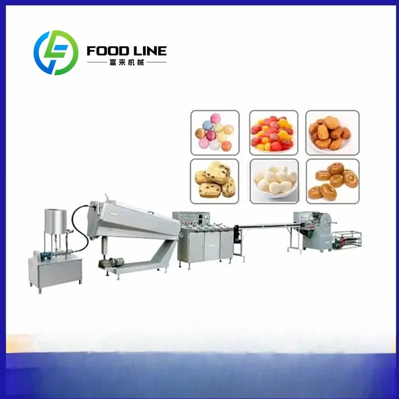Machine automatique de fabrication de bonbons pour bonbons durs