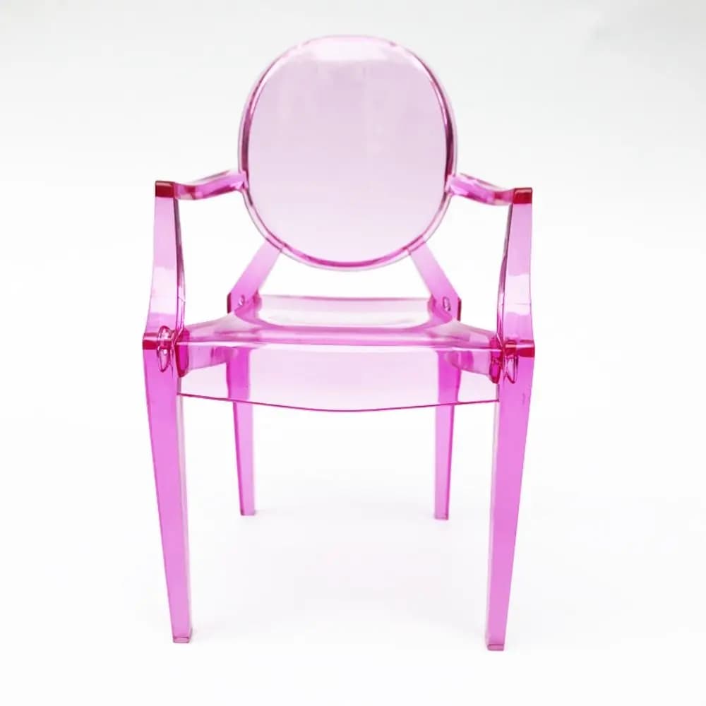 Meubles miniatures fauteuil montant modèle scène modèle multicolore maison de poupée chaise de loisi