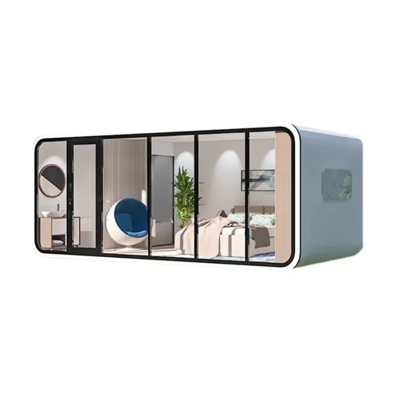 Fabricant vente chaude préfabriqué Apple cabine Apple logement mobiles Capsule maison luxe Pod maiso