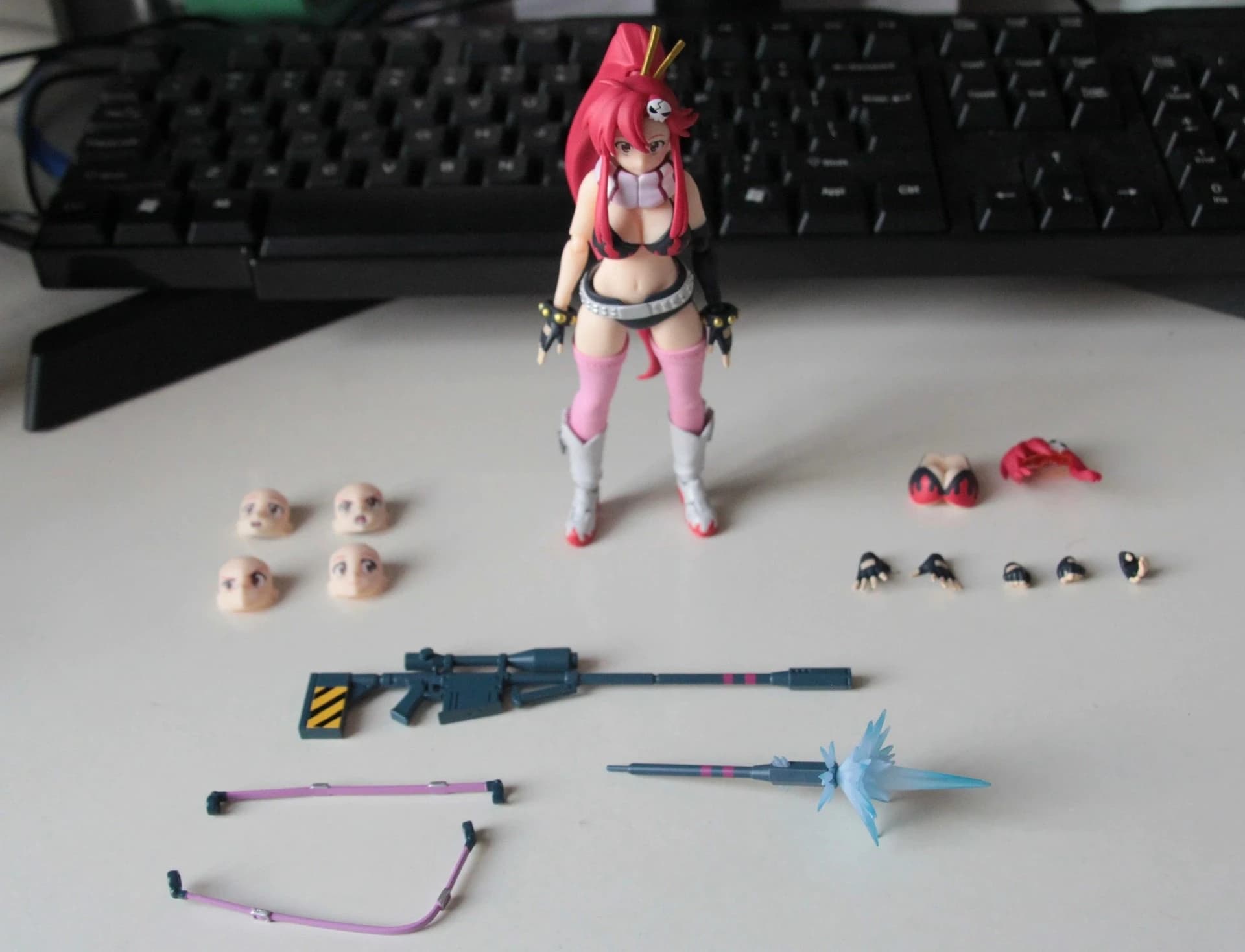 En Stock véritable sans boîte Aniplex + Buzzmod Tengen Toppa Gurren-Lagann Yoko Littner 15 cm modèle