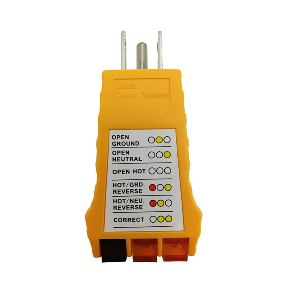 Socket power zero line socket tester, détecteur de sécurité de prise, tester de prise de contrôle, o