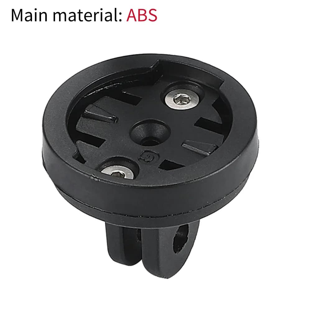 Support de caméra de vélo en alliage d'aluminium, base de support d'ordinateur de vélo, adaptateur d