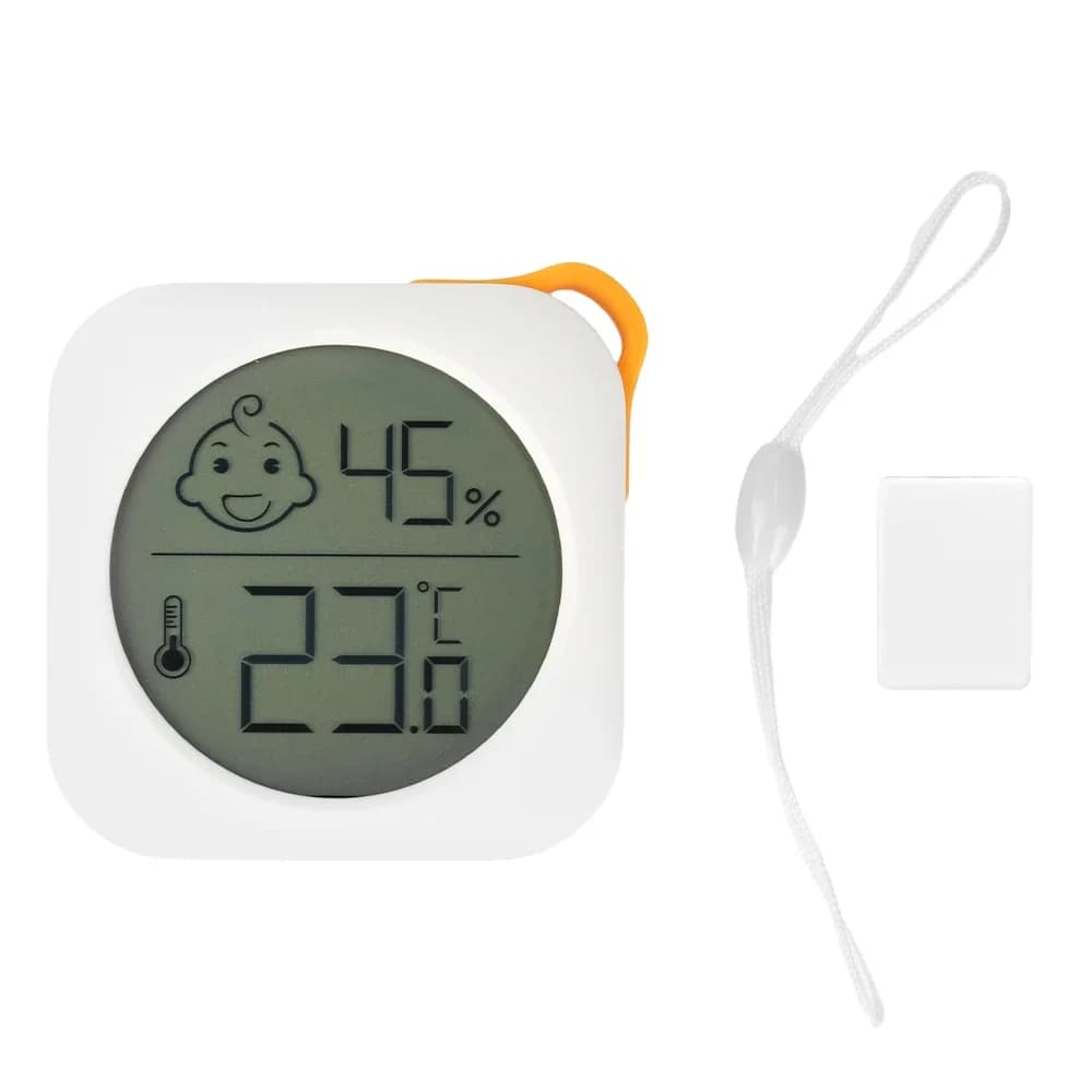 Compteur d'humidité de température portable, -20 ~ 60 ℃ Haute précision avec icônes de confort, su