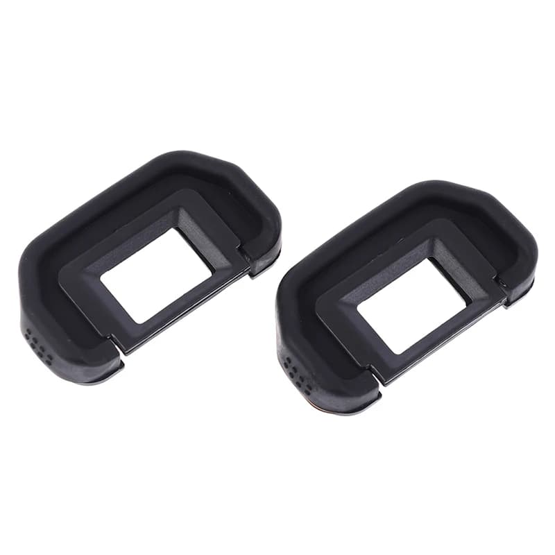 2 pièces caméra en caoutchouc oeil tasse EB oculaire oculaire pour Canon EOS 60D 50D 5D Mark II 5D2