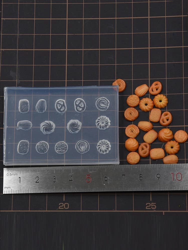 Poterie argile Mini biscuits au Caramel bricolage moules en Silicone