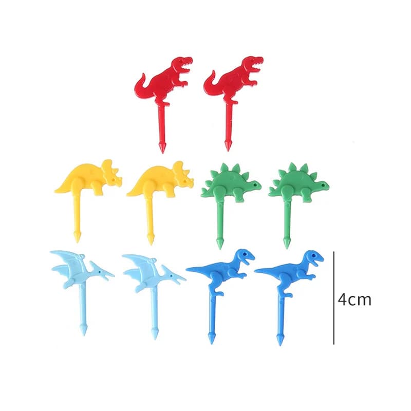 Fourcommuniste à fruits de dessin animé pour enfants, accessoires de boîte à bento, outils de desser