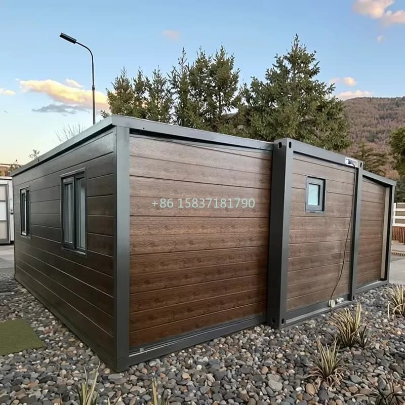 20ft Mobile conteneur maison Portable extensible pliant maison conteneur maison chantier personnel d