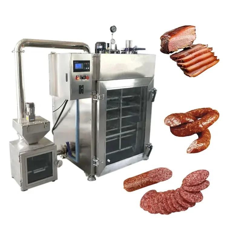Mini fumoir électronique commercial portable pour viande, poisson, poulet, saucisses – Four à fumer