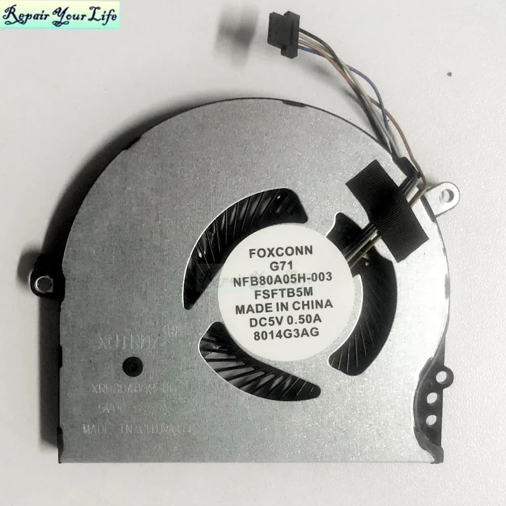 Ventilateurs de refroidissement de processeur pour ordinateur portable HP 15-CC 15-CK 14-BK 14-BP TP