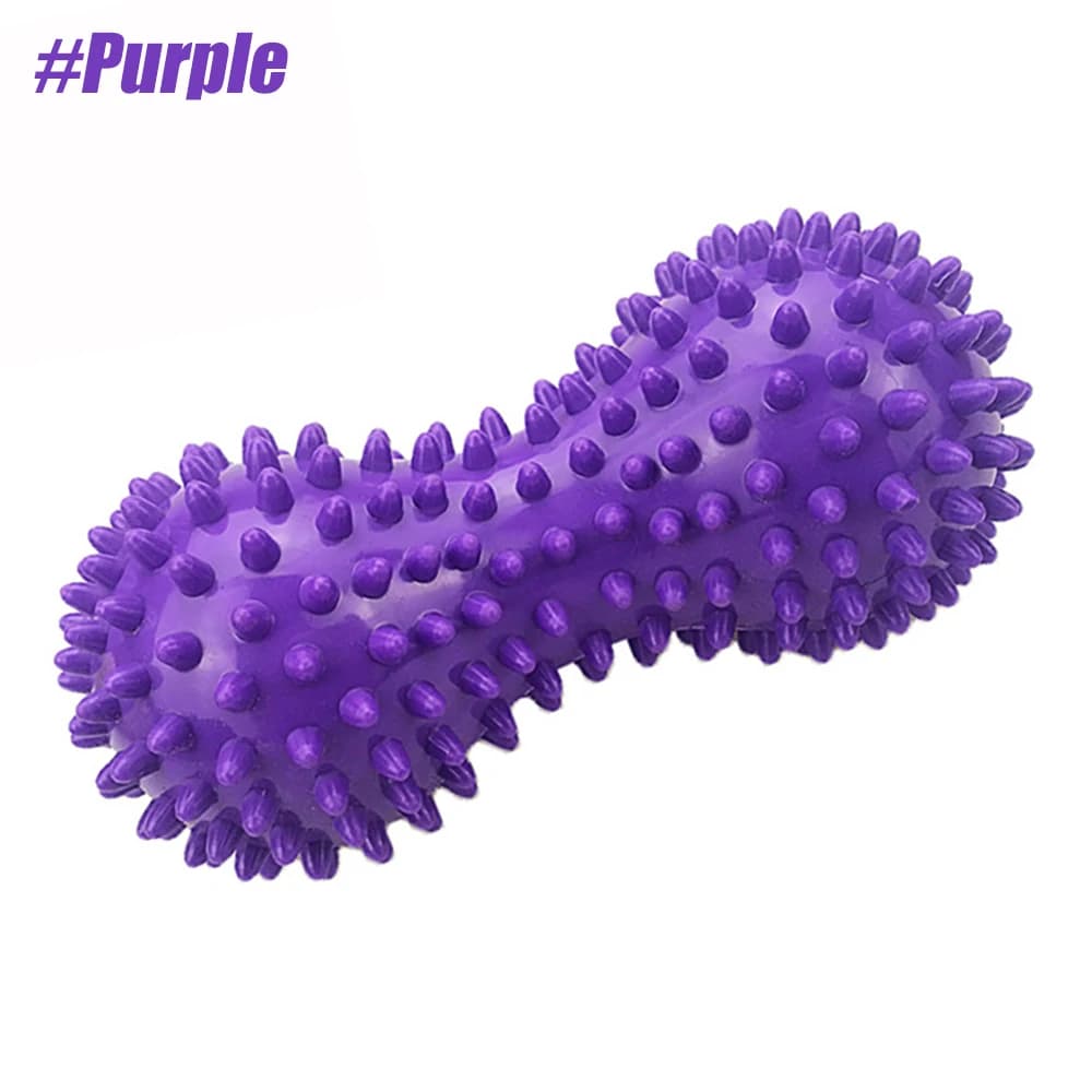 Boule de Massage des pieds en forme de boule d'arachide, boule de Massage pointue pour la thérapie d