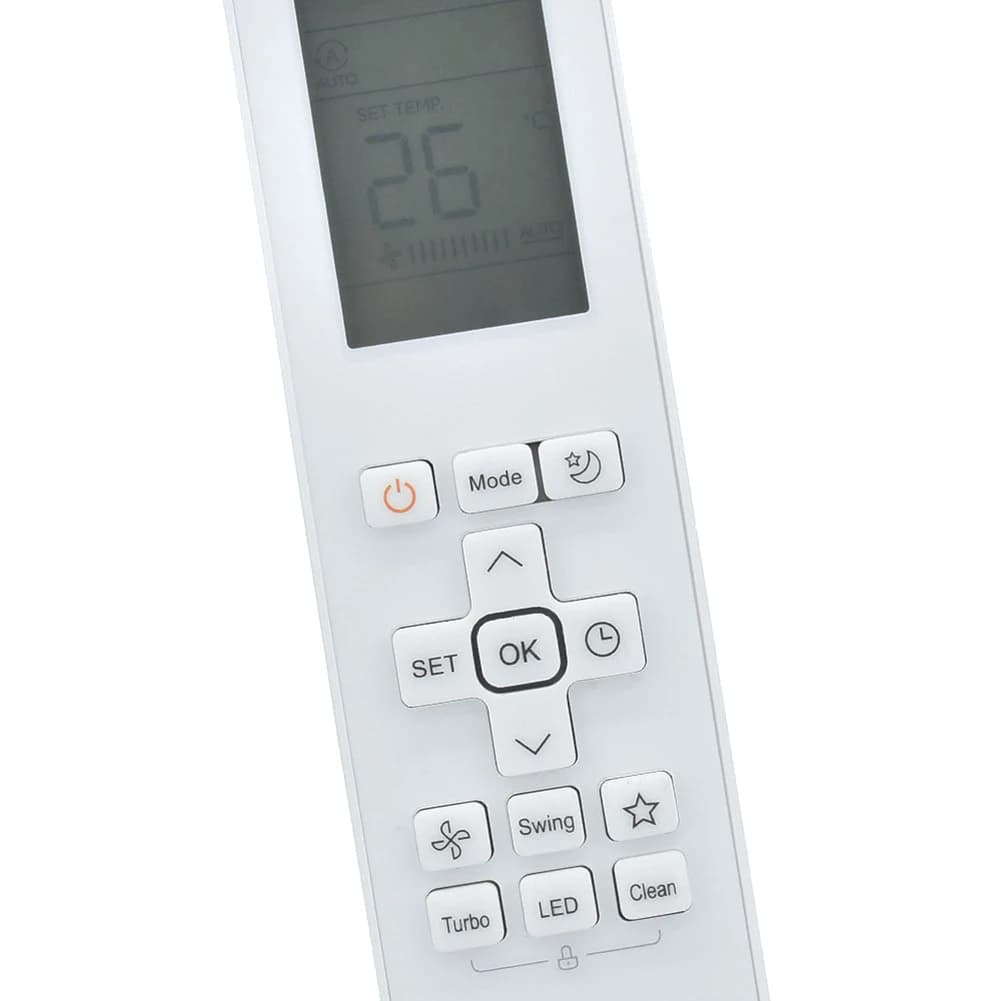 Télécommande de climatiseur RG10B (G)/BGEF pour climatiseur de chauffage de réfrigération Midea RG10