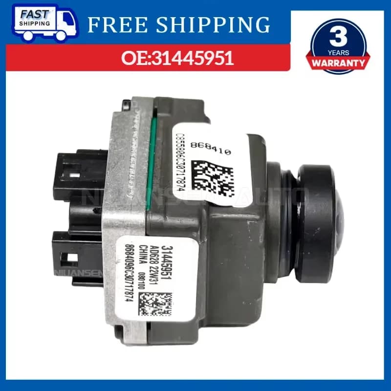 31445951 pour Volvo S90 XC90 S60 S90 V60 V90, aide au parc, caméra de recul ronde, miroir latéral av