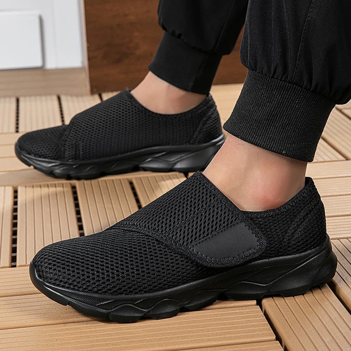 Chaussures orthopédiques décontractées pour pieds larges, gonflées, réglage de l'éversion du pouce,