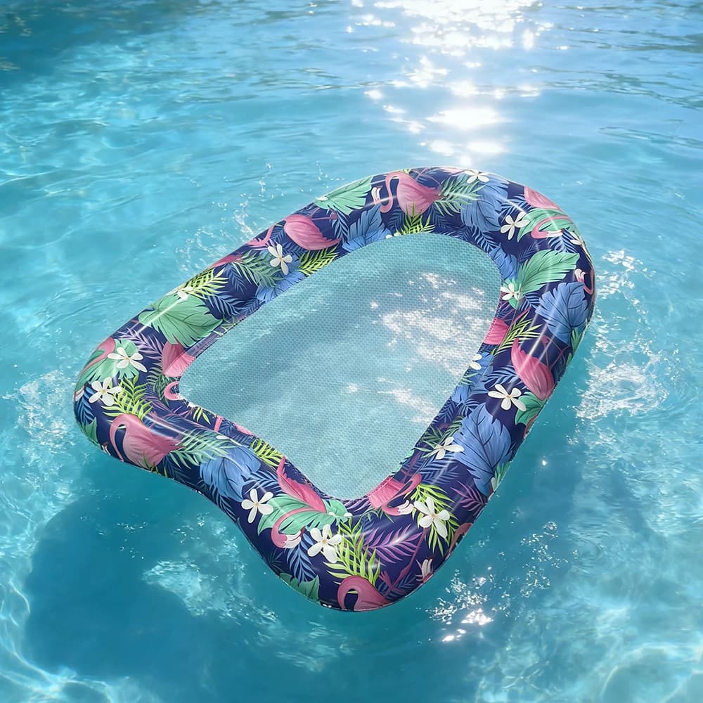 Chaise longue gonflable pour piscine, chaises longues flottantes pour la relaxation, chaises longues