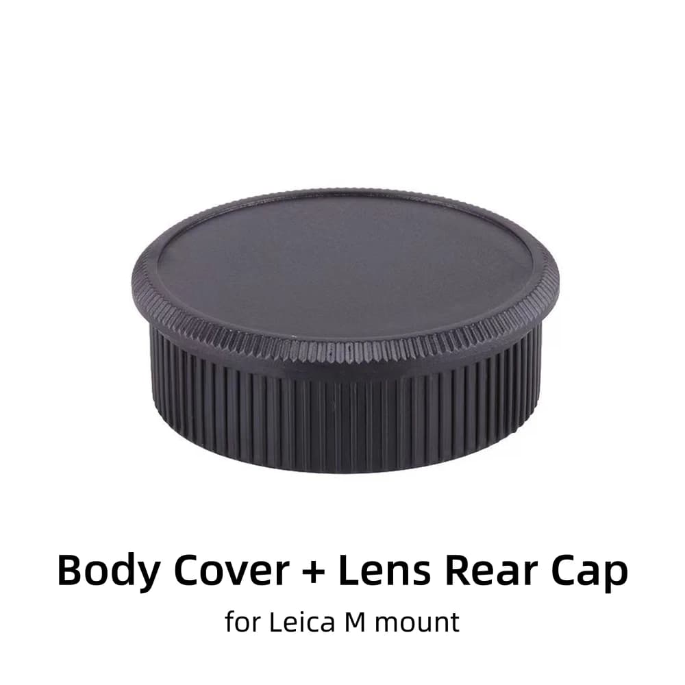 Cache de protection arrière pour objectif et boîtier d'appareil photo Leica M Mount M3 M6 M9 M10 M11