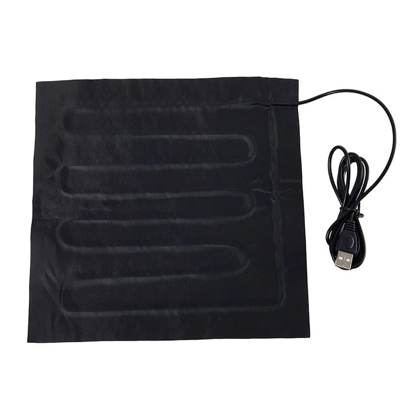 Veste chauffante électrique en Fiber de carbone USB 5V, coussin doux, gilet d'hiver pour hommes, vêt