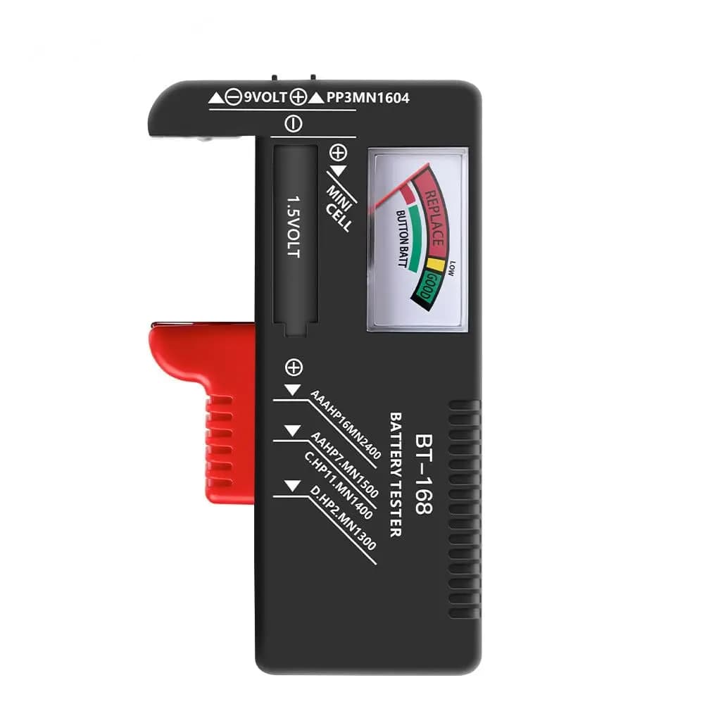 Testeur de batterie BT-168, testeur de batterie universel, testeur de batterie pour batterie domesti