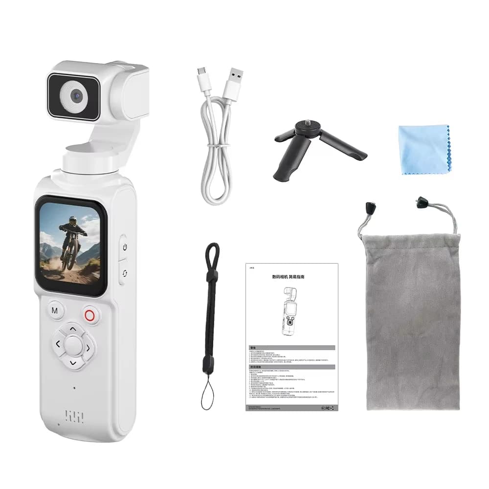 Caméra d'action sportive 4K avec télécommande Wi-Fi - Écran IPS 0,96 pouces, DV portable, enregistre