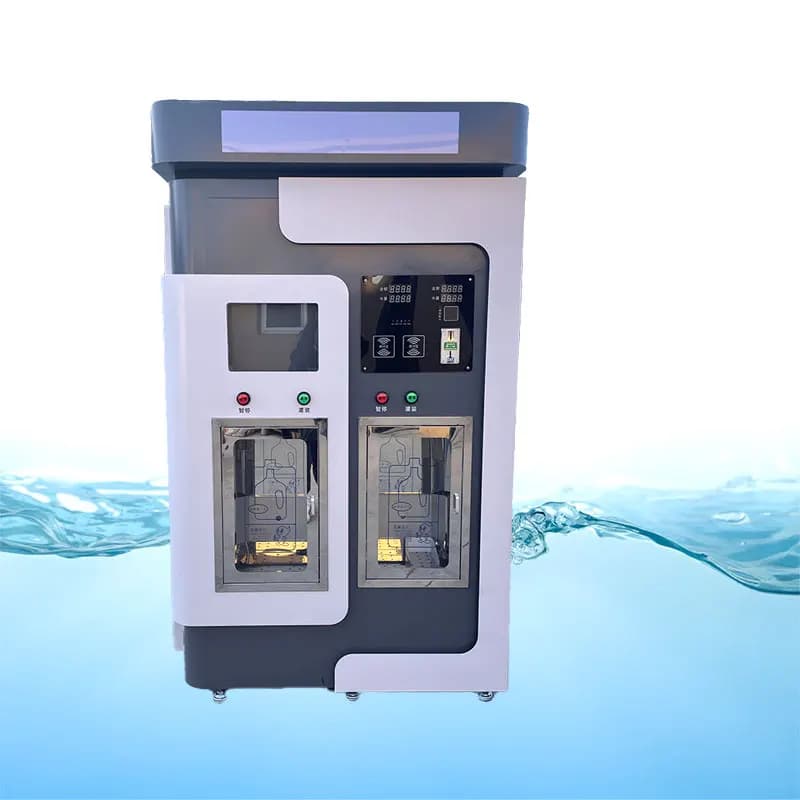Distributeur automatique d'eau de source personnalisé, très demandé, avec système de paiement par pi