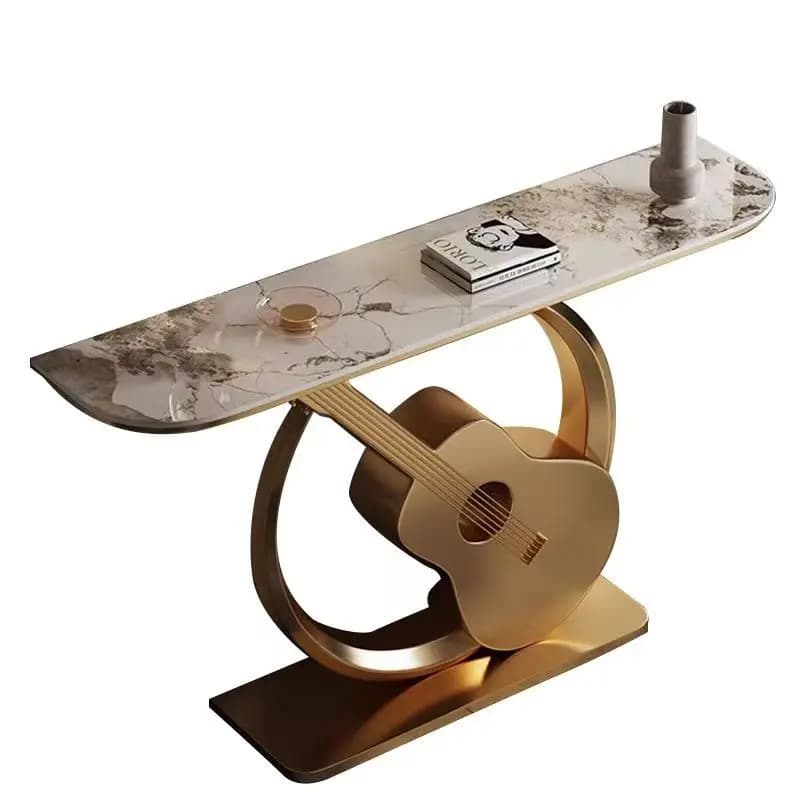 Table Console Unique à la mode, Design élégant, Table d'entrée pour Salon, Table esthétique Premium,