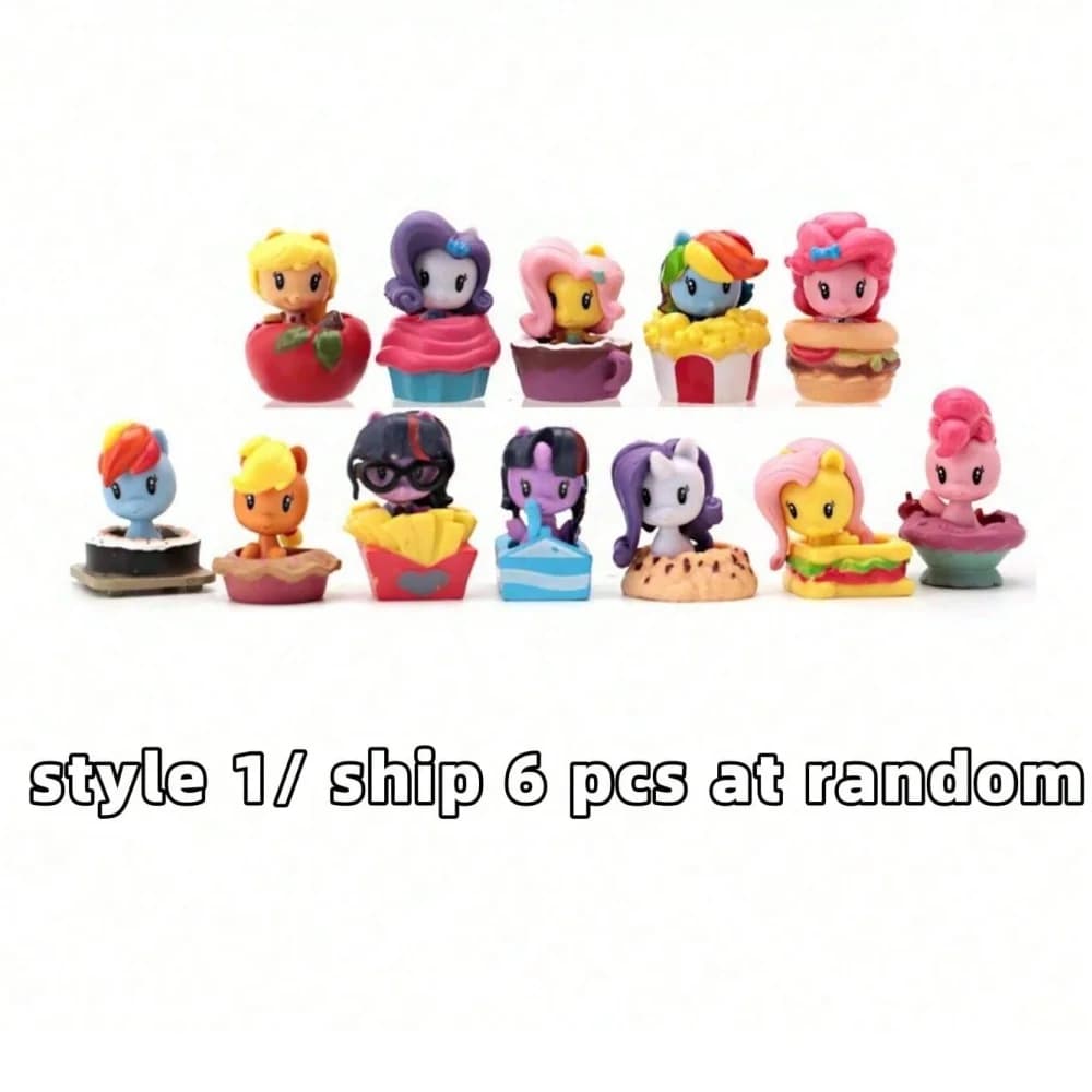 6 poupées de la série Dim Sum, figurines de bureau mignonnes de style anime. Décoration Parfaite pou