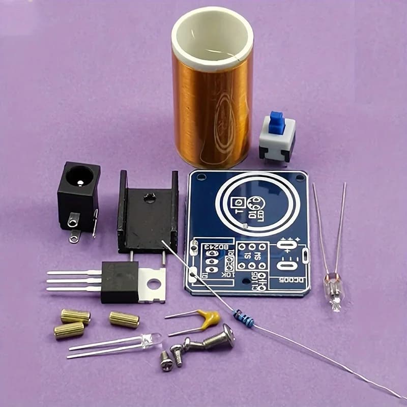 Mini Kit de bobines Tesla, BD243, projet électronique de bricolage, pratique de soudure manuelle, au