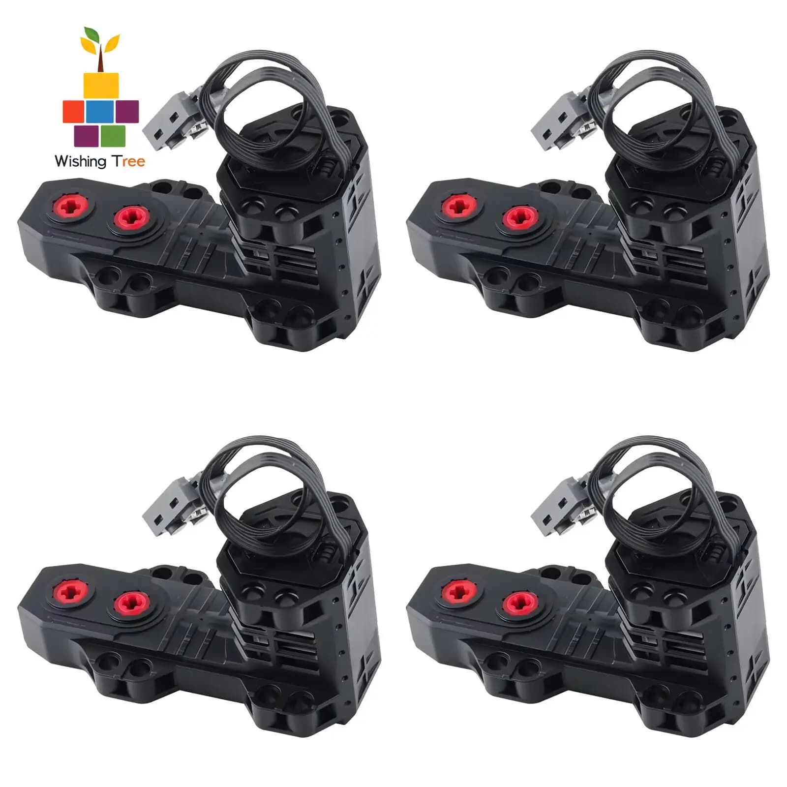 Buggy moteur monstre 4 pièces pour briques 5292 PF, fonction d'alimentation MOC, blocs de constructi