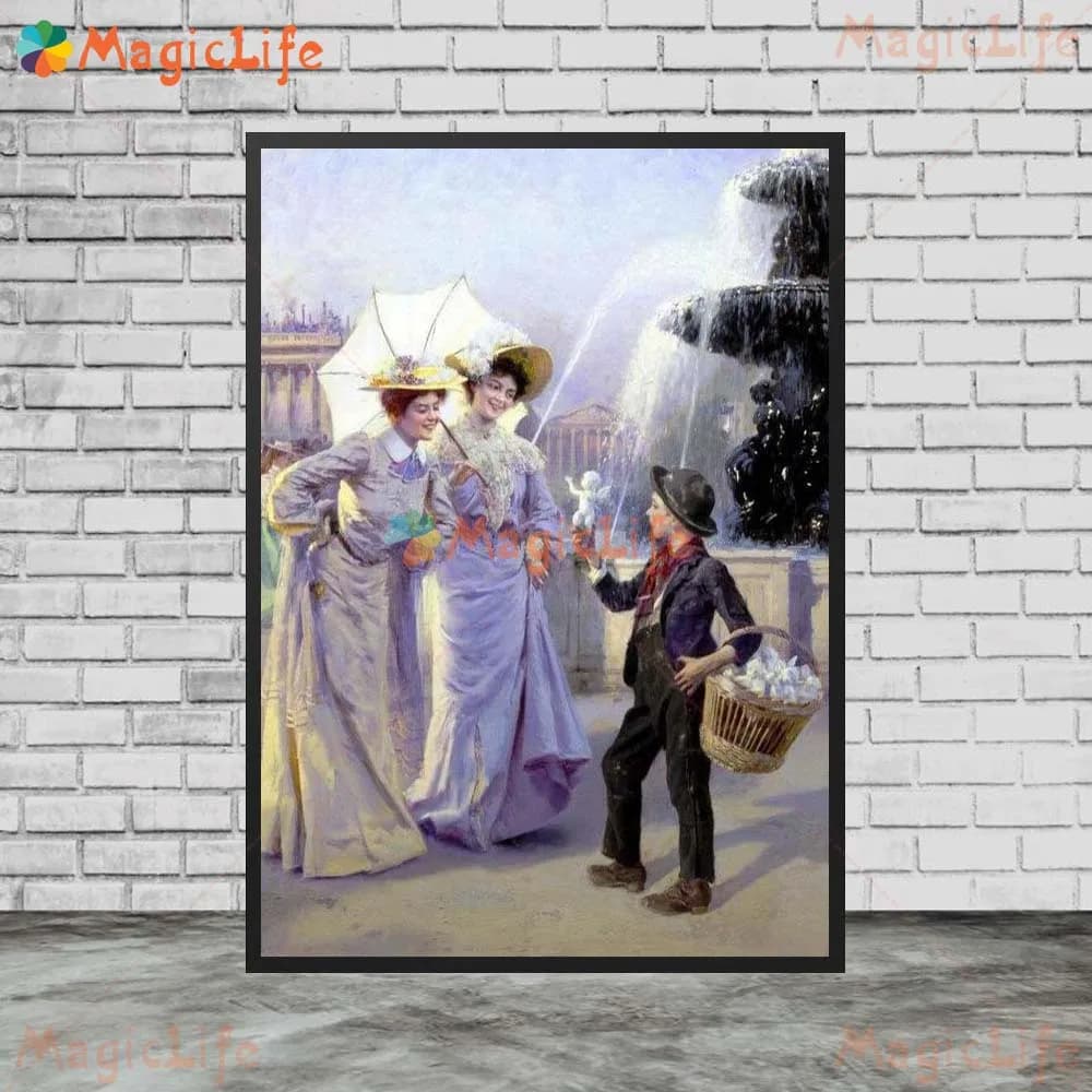Toile d'art mural avec hérisson de rue parisienne, Nation a Paris, affiches cadeaux, images murales