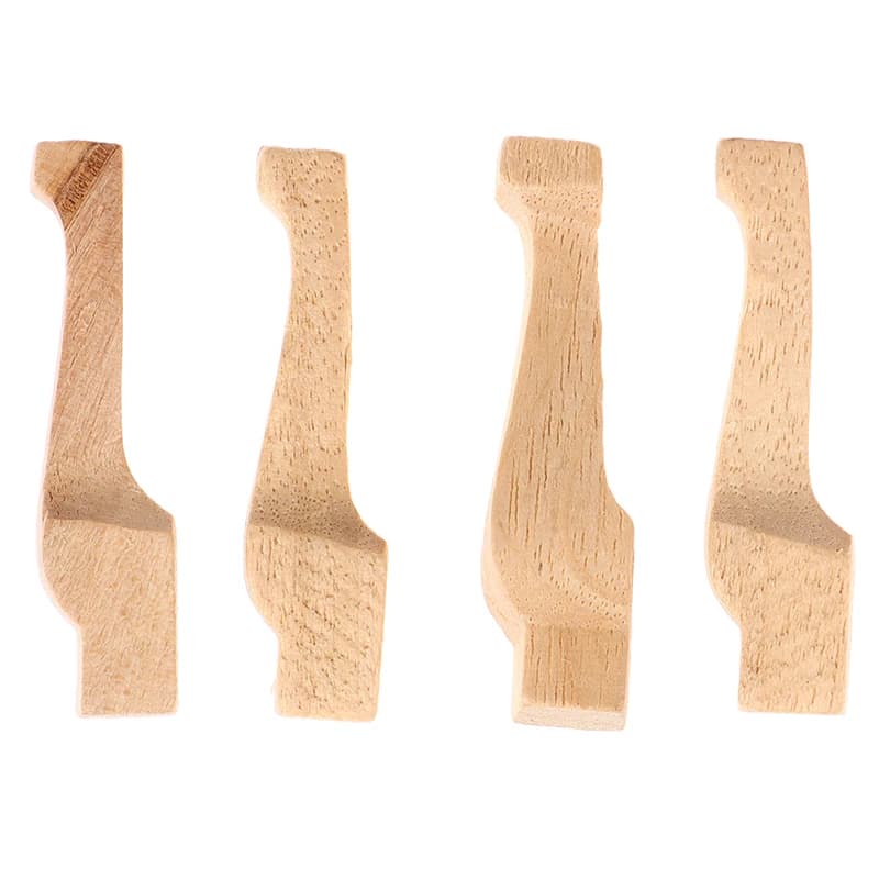 Pieds de table de maison de course en bois, meubles miniatures, accessoires de bricolage, modèle de