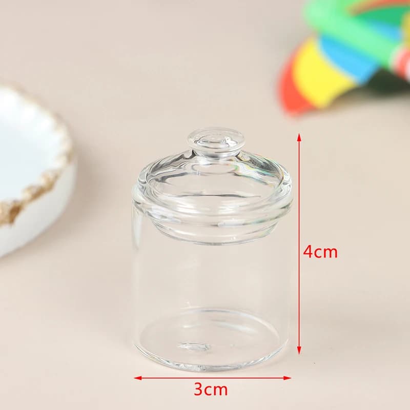 Bocal en verre l'inventaire pour la décoration de la maison, GUNICandy, Biscuit, Bouteille, Modèle,