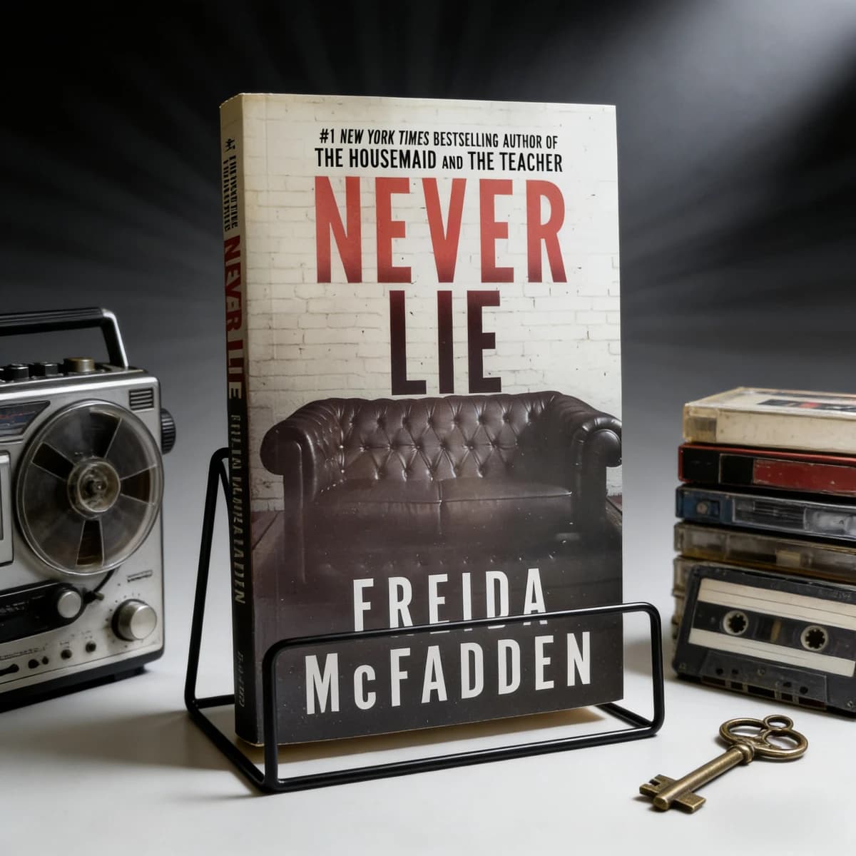 Never Lie Freida McFadden, auteur de The Housemaid, The Teacher, roman psychologique, thriller, susp