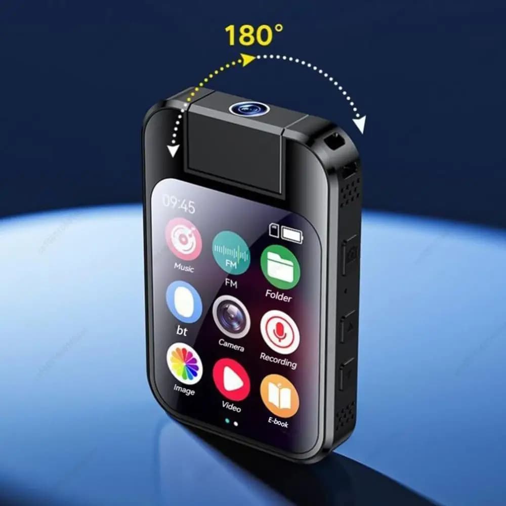 Caméra de Sport 5K, objectif rotatif, caméra d'action de poche, écran tactile, Wifi, pour débutants