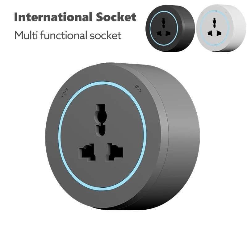 Prises sur rail régulières UK US EU FR RUS BR AU IT IL USB adaptateur Standard prise romovable mural