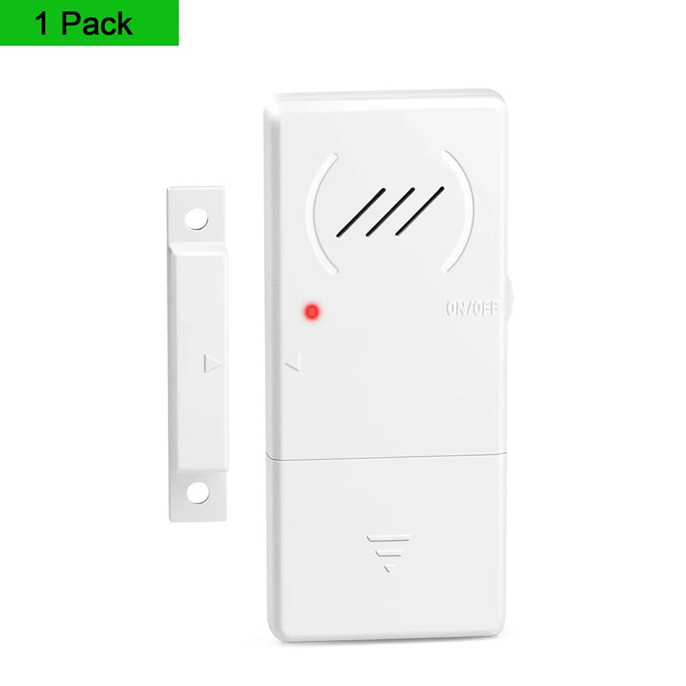 Elecpow Alarme de porte de réfrigérateur 90 dB fort 60 secondes de retard Alarme de réfrigérateur ul