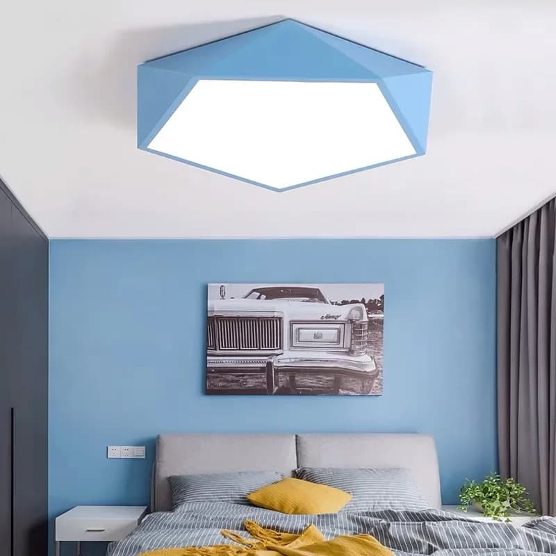 Plafonniers LED plafonnier moderne nordique Simple chambre salon luminaires pour chambre d'enfants é
