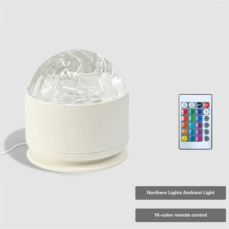 Barre lumineuse de projecteur Aurora Glow HOMEFISH, halo de minuit, ambiance de fête, veilleuse pour